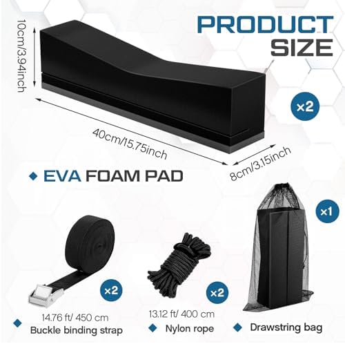 Universal Rack-Free Kayak Carrier Kit - Image 2