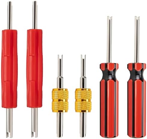 BFXM 6 Pcs Valve Stem Removal Tool, Valve Core Removal Tool by BFXM