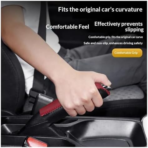 Universal Leather Handbrake Cover - Image 5