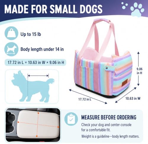 Dog Car Seat for Small Dogs 5-15 lbs - Image 4