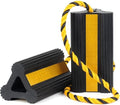 OULEME Heavy Duty Rubber Wheel Chocks by OULEME