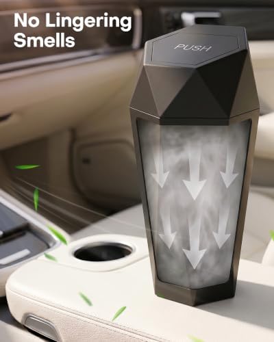 HOTOR Car Trash Can with Lid, 1 Pack - Image 6