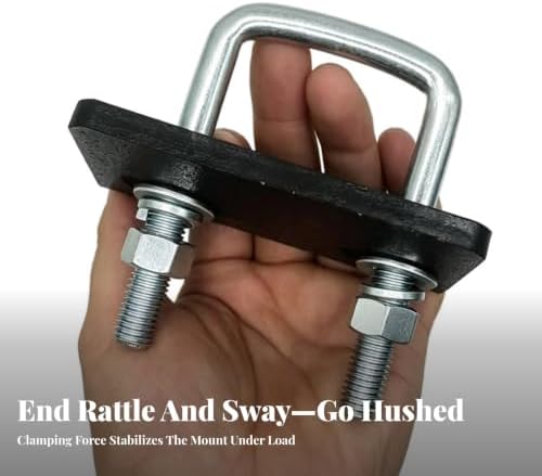 Menolana Trailer Hitch Stabilizer Heavy Duty Towing Tightener Anti Rattle U - Image 2
