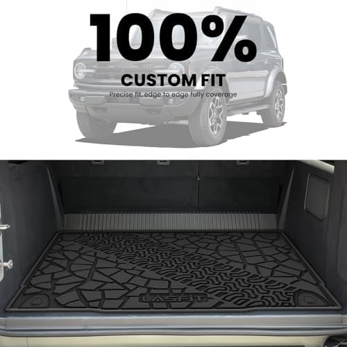 LASFIT Cargo Mat for Ford Bronco 4-Door 2026 2025 2024 2023 2022 2021 - Image 2