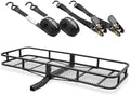 ARKSEN 60" x 23" x 5.5" Hitch Cargo Carrier, 500 Lbs Capacity Luggage Rack by ARKSEN