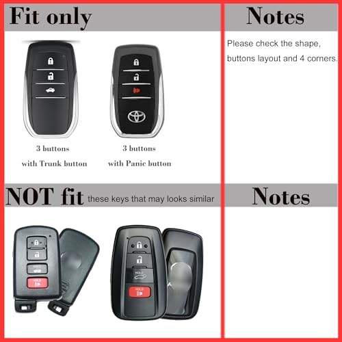Silicone 4 Buttons Key Fob Cover Case - Image 2