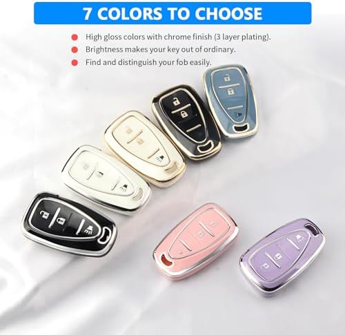 QBUC for Chevy Key Fob Cover, 3-Button Design - Image 6
