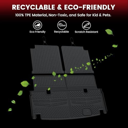 LASFIT Cargo & Backrest Mats for Mercedes Benz GLS 2017-2019 & GL 2013-2016 - Image 6