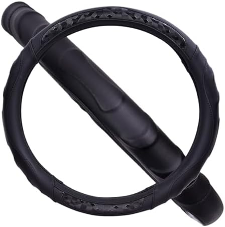 Flying Banner Faux Leather Heavy Duty Inner Ring car Steering Wheel Cover - Image 4