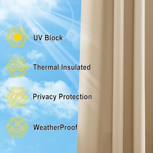 NICETOWN Waterproof Outdoor Curtains - Image 6