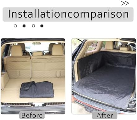 Cargo Liner Dog Seat Cover for Toyota Highlander 2015-2022, Waterproof Pet - Image 3