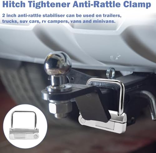 22325 No-Tool Anti-Rattle Hitch Clamp Tightener - Image 6