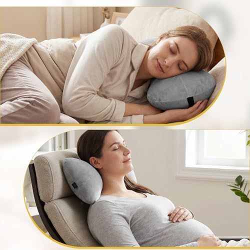 1Pc Neck Headrest Pillow for Recliner Armchairs, Bone Shaped Chair Head Cushion - Image 6