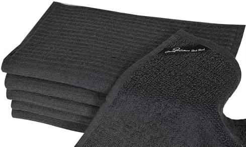 Dish Towels|Kitchen Dish Cloths Two-Sided Waffle Terry|13x28 Inches 100% Cotton - Image 2