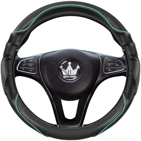 HighnessHwoo 3D Car Steering Wheel Cover Comfort Grip Massage Sporty Anti-Slip - Image 3