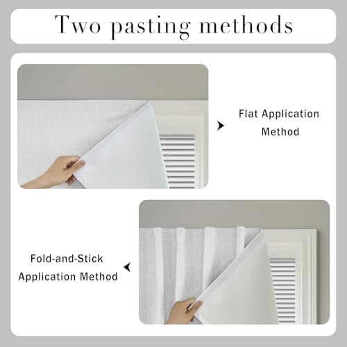 100% Blackout Self Adhesive Portable Curtains - Image 5