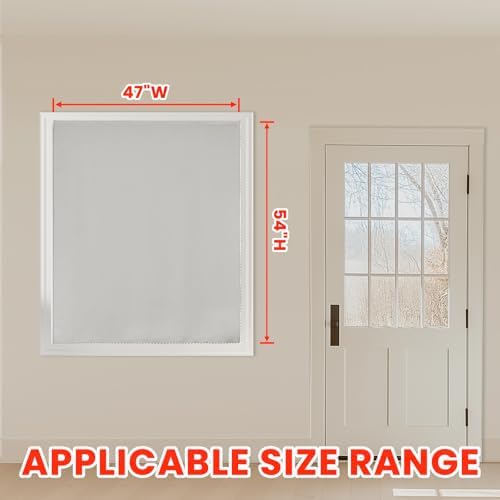 AJAZZ 100% Blackout Stick Curtain Portable Black Out Curtains Adhesive Curtains - Image 5