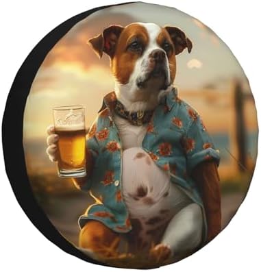 Funny Dog Spare Tire Cover Wheel Protectors by Unknown