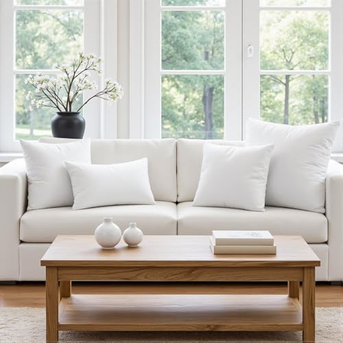 MIULEE 12x12 Inch Throw Pillow Insert - Image 4