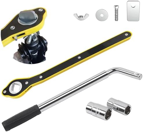 4PCS Car Wrench Set, 14-20Inch Telescoping Lug Nut Wheel Wrench by QISF