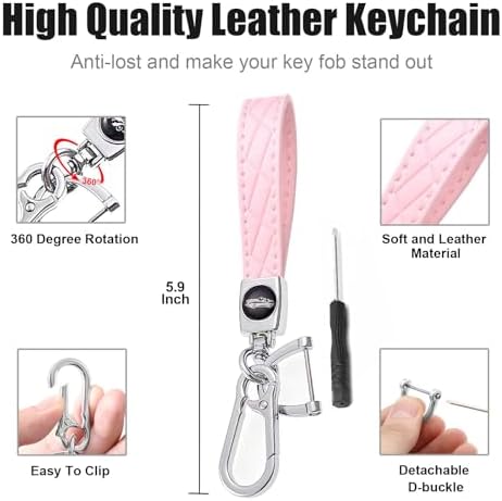 Key Fob Cover for Chevy with Keychain, Soft TPU Key Case Shell for Colorado - Image 4