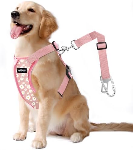 VavoPaw Dog Seat Belt, Safety Vest Dog Car Harness by VavoPaw