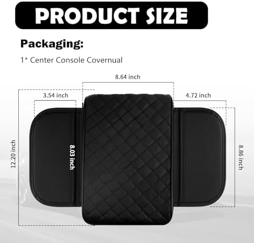 Thickened Car Center Console Cover - Image 2