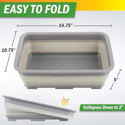 Collapsible Bucket for Cleaning 2-Pack - Image 2