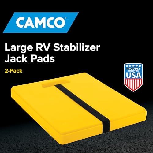 Camco Camper/RV Large Stabilizer Jack Pads - Image 2
