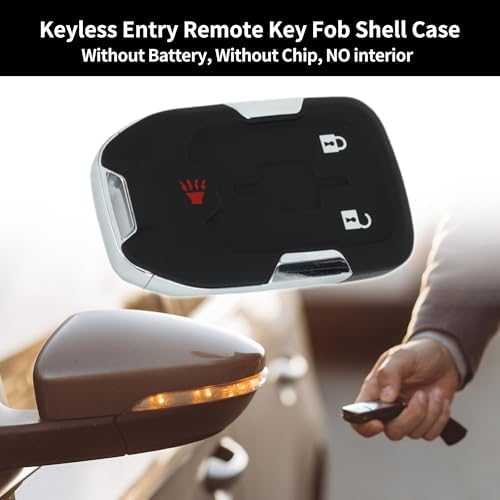 X AUTOHAUX 3 Buttons Key Shell Case - Image 2