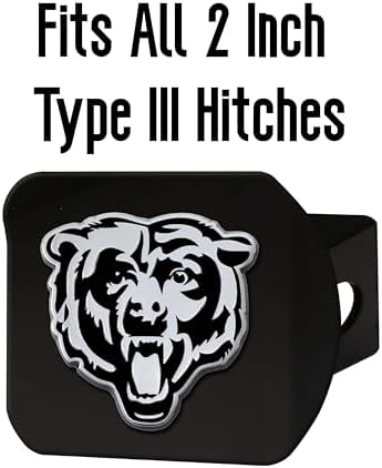FANMATS NFL Chicago Bears Trailer Hitch Cover - Image 7