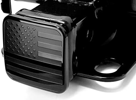 2" American Black Flag Hitch Cover Plug - Image 6
