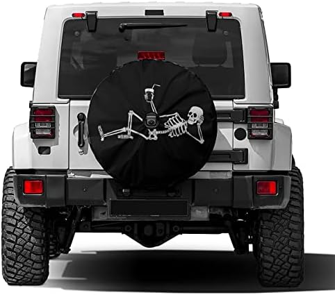 KiuLoam Funny Skeleton Human Spare Tire Cover by KiuLoam