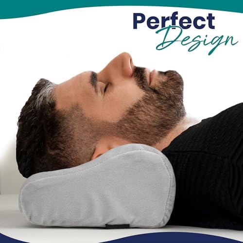 Memory Foam Headrest Pillow for Recliner – B-Shaped Neck Pillow - Image 3