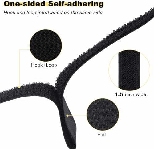 YMCRLUX 1.5"x32ft Hook and Loop Straps - Image 3