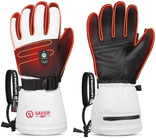 SAVIOR HEAT Heated Ski Gloves 2.0 by SAVIORHEAT