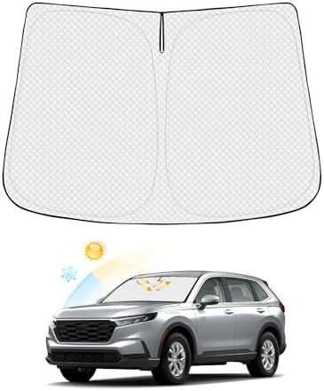 Canvcle Windshield Sun Shade for Honda CR-V 2023-2025 2026 CRV Accessories by Canvcle