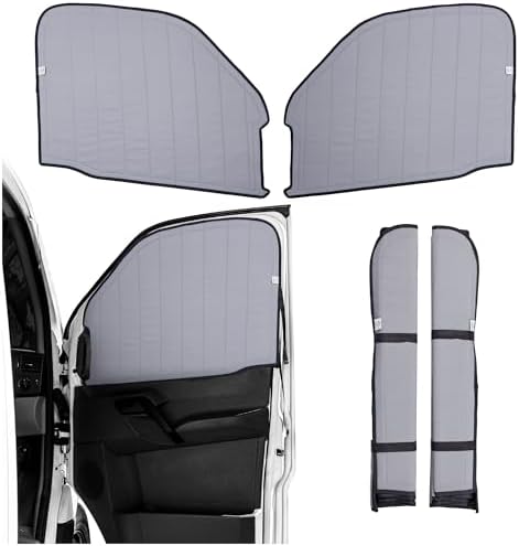 Living in a Bubble Insulated Blackout Front Window Covers by LivinginaBubble