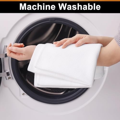 Homaxy 100% Cotton Waffle Weave Kitchen Towels, 6 Pack - Image 5