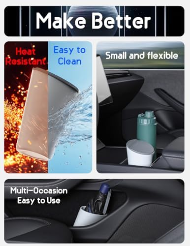 BMZX Car Trash Can with Lid - Image 5