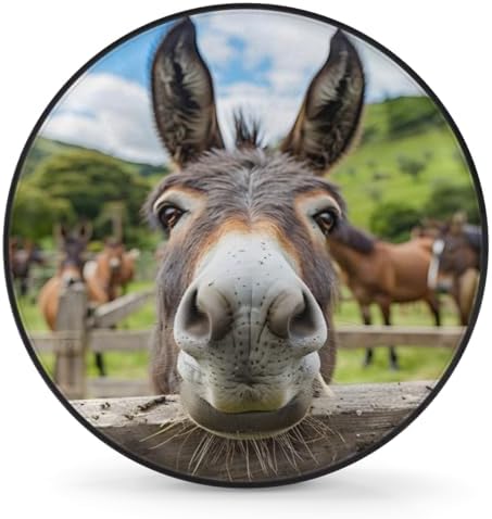 Spare Tire Cover Elegant Donkey Wheel Covers Protectors Waterproof Dust-Proof by cfpolar