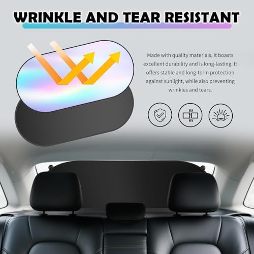 39.37×19.68" Car Rear Window Sun Shade - Image 5
