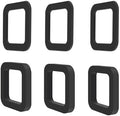 6 Pack - Multiple Size Combination，2.5 Inch Hitch Receiver Silencer Pad by JoytraceParts