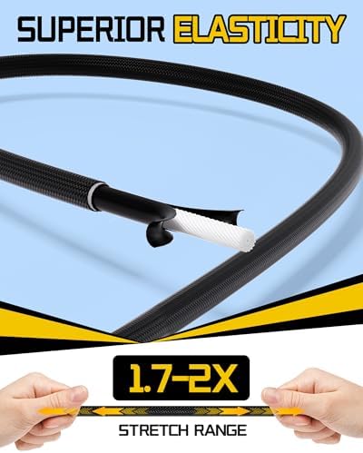 Lucky Straps 36" Black Adjustable Carabiner Bungee Cords - Image 5