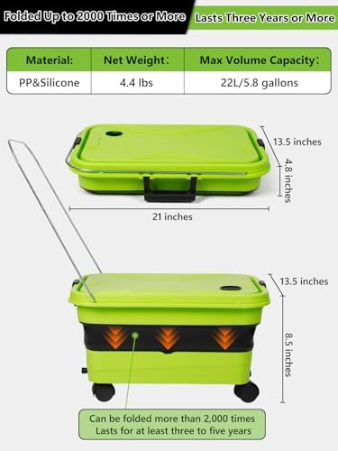 Collapsible Bucket 5.8 Gallon 22L - Image 5