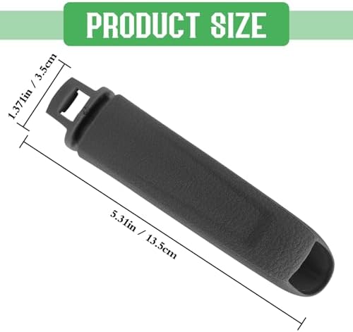 Black Emergency Brake Handle Cover Compatible - Image 5