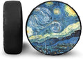 Starry Night Spare Tire Cover, Personalized Spare Tire Cover PU Leather by YGFLPPV