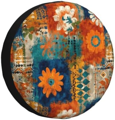 Bohemia Spare Tire Cover Waterproof Wheel Cover 17 Inch Universal Fit by Unknown