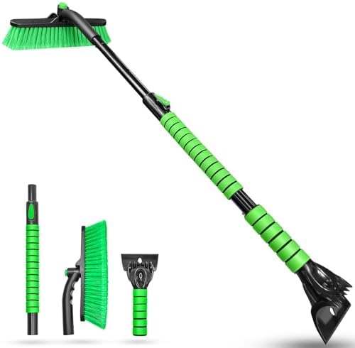 SEAAES 44 Inch Ice Scraper and Snow Brush by SEAAES