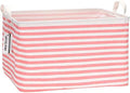 Sea Team Large Rectangle Open-Top Canvas Storage Basket by SeaTeam